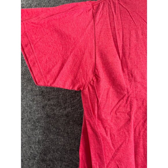 Coca-Cola Graphic T-Shirt Large Red Short Sleeve Soft Cotton Blend Mad Engine - Picture 7 of 7